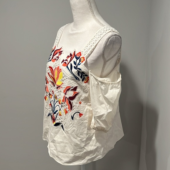 Tanya Taylor Marja Top Blouse Shirt Size 4 - Picture 10 of 12